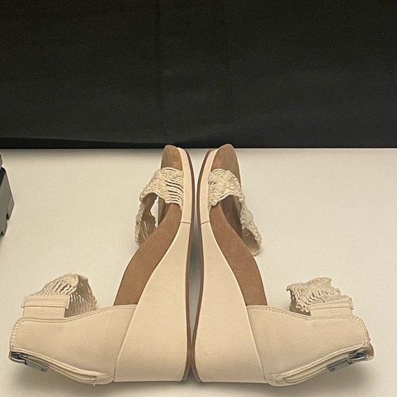 LUCKY BRAND, WOMEN’S KAYDEN ANKLE STRAP, WEDGE SANDALS, SIZE 8 - Picture 8 of 10